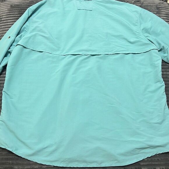 LL Bean Fishing Shirt Outdoor Vented Roll Sleeves Lightweight Men’s Size XXL - Picture 6 of 7